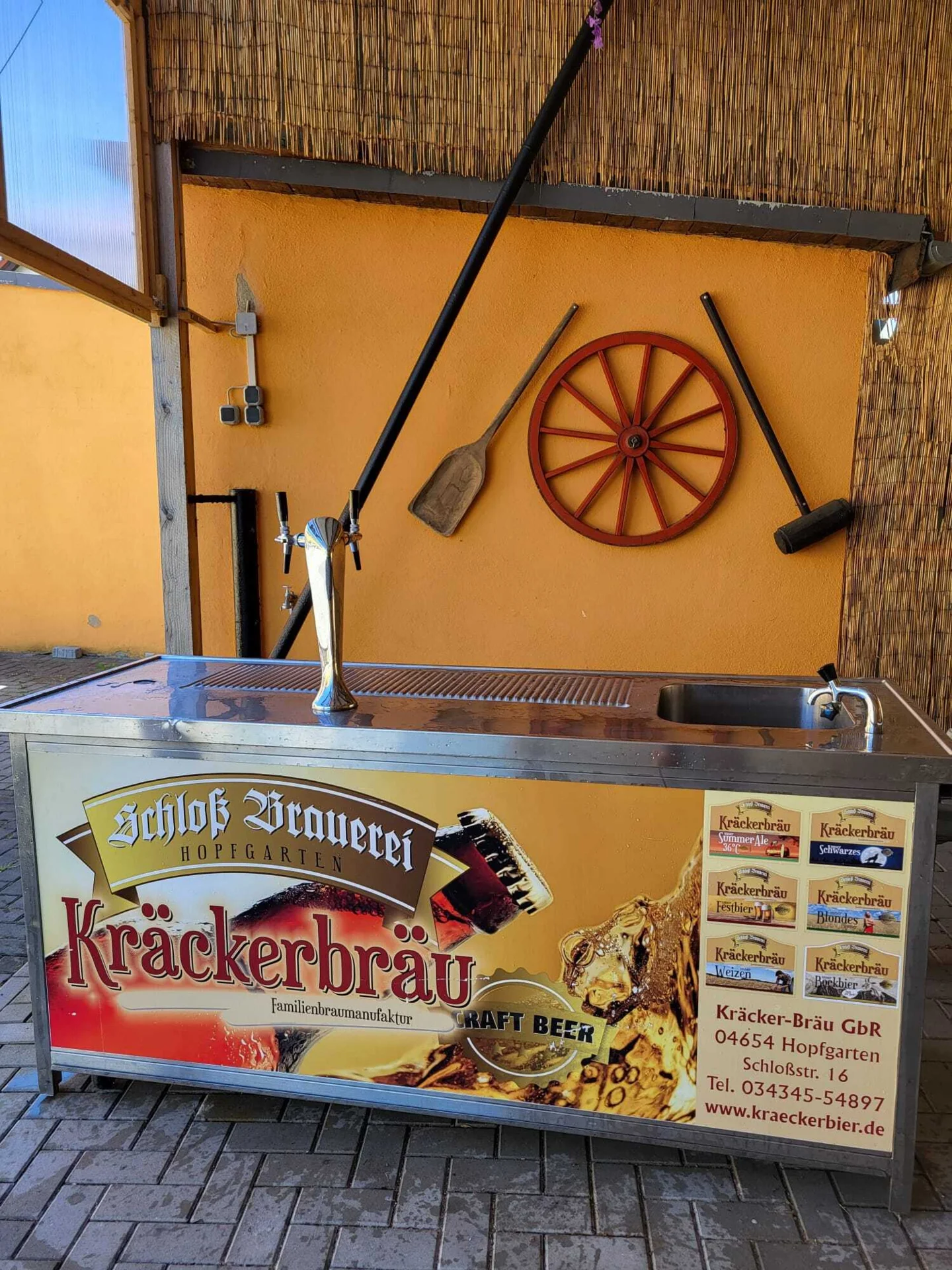 Biertheke von Kräcker-Bräu